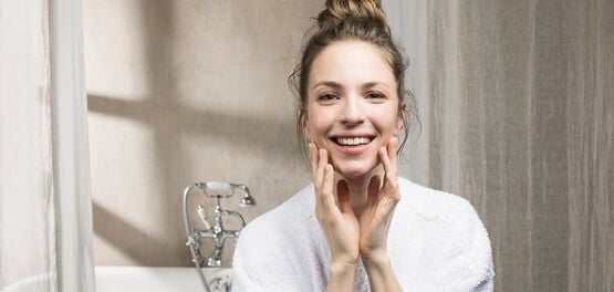 Massage der Haut