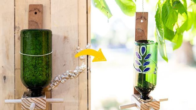 VERWANDELN SIE IHRE LEERE SHAMPOOFLASCHE IN EIN VOGELFUTTERHAUS
 abspielen