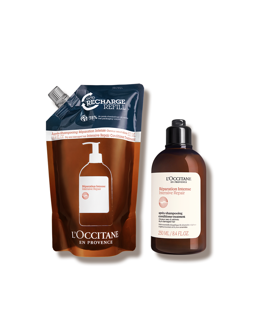 Duo Intensiv-Repair Conditioner 250ml und Nachf&uuml;llpackung | L&rsquo;Occitane en Provence