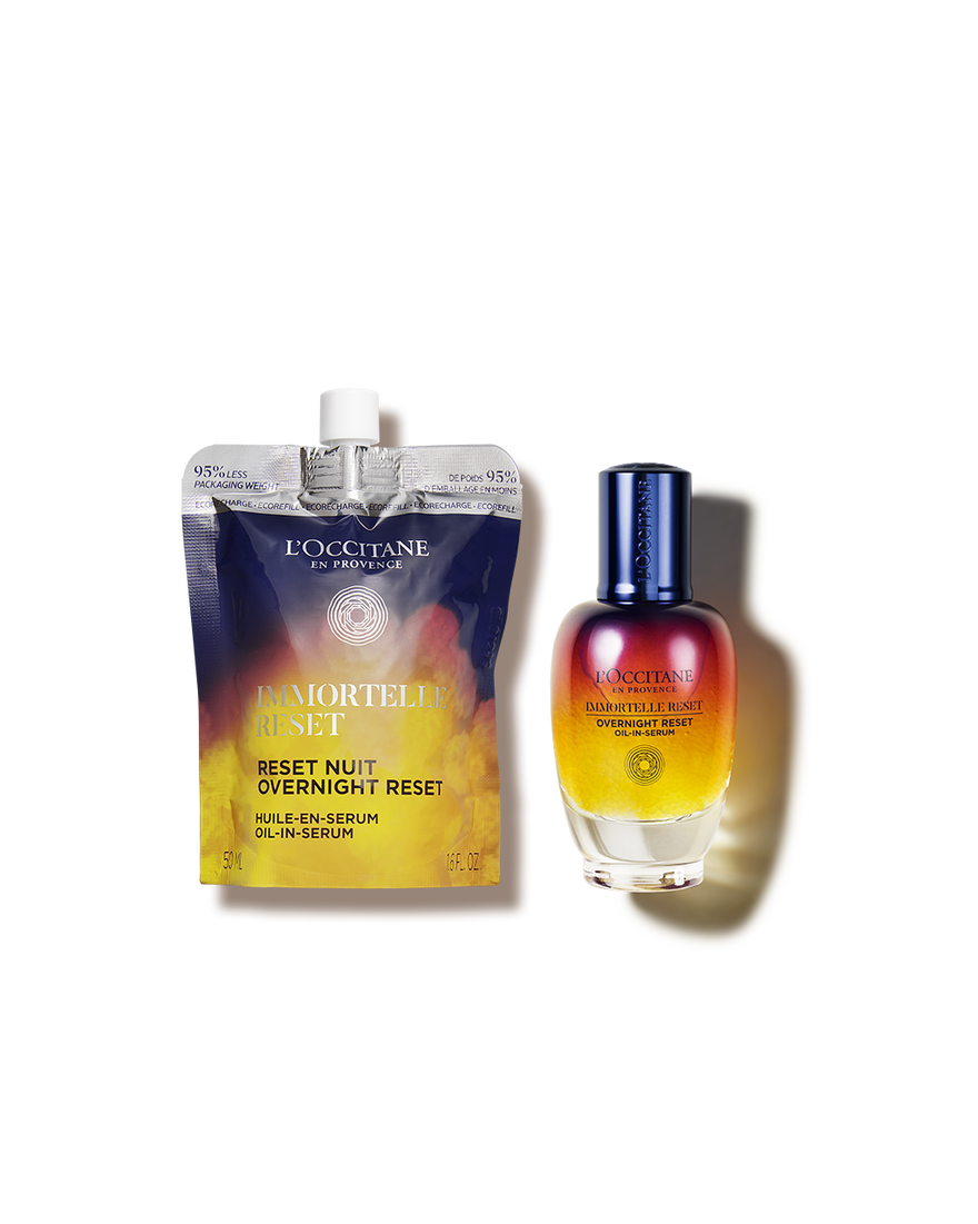 Bildanzeige 1/1 des Produkts Duo Immortelle Overnight Reset &Ouml;l-in-Serum 30ml und Nachf&uuml;llpackung, , RECT
