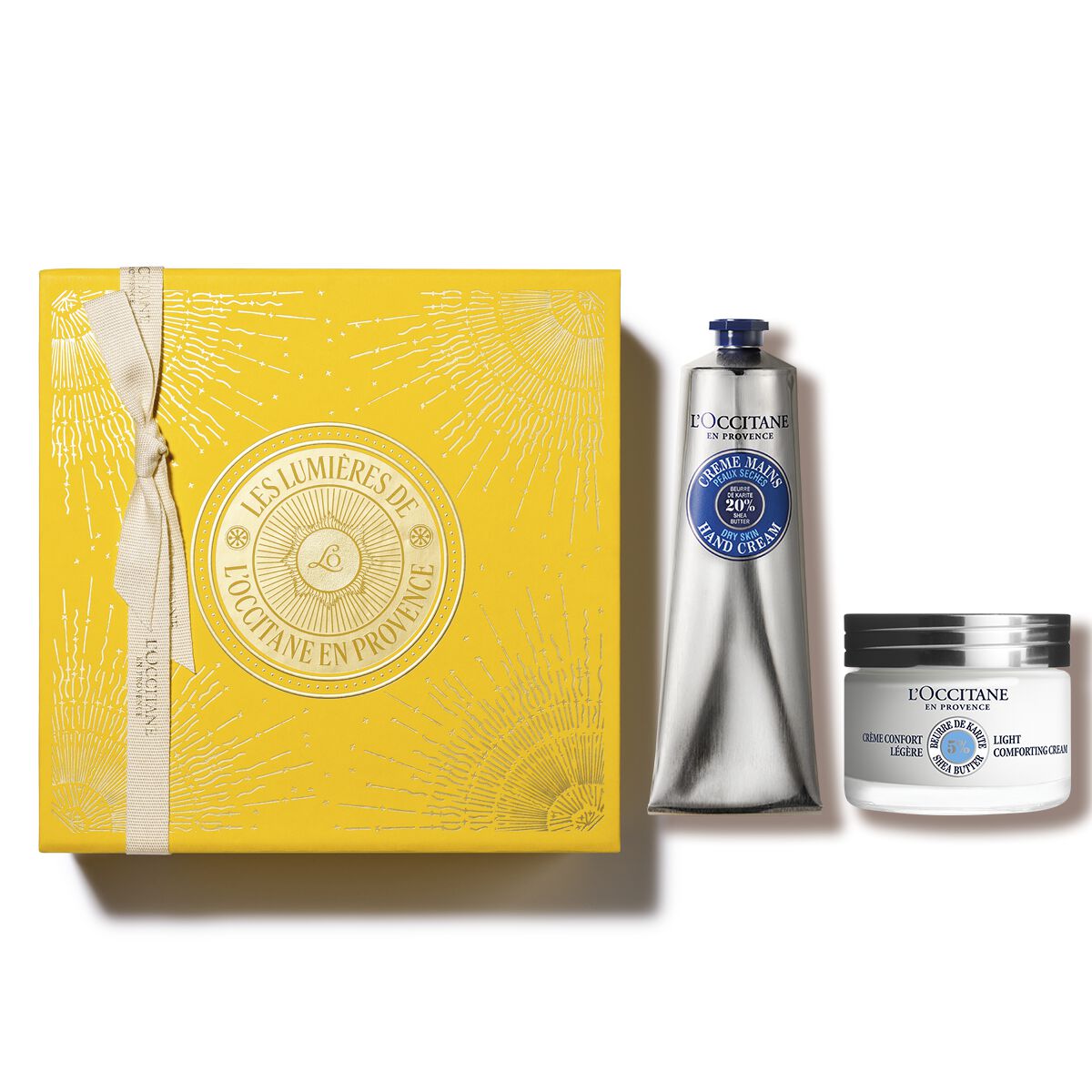 Shea leichte Gesichts- & Körperpflege-Geschenkbox - L'Occitane en Provence