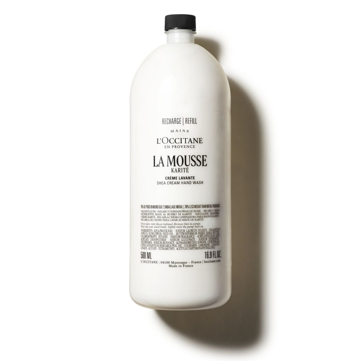 Nachfüllpackung Shea Hand- & Körperwasch-Creme - 500 - L'Occitane en Provence