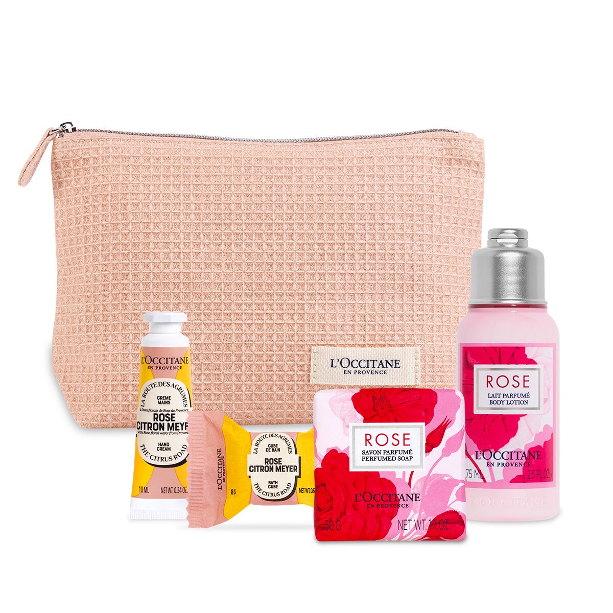 Rose & Rose Citron Meyer Kennenlern-Täschchen - L'Occitane en Provence