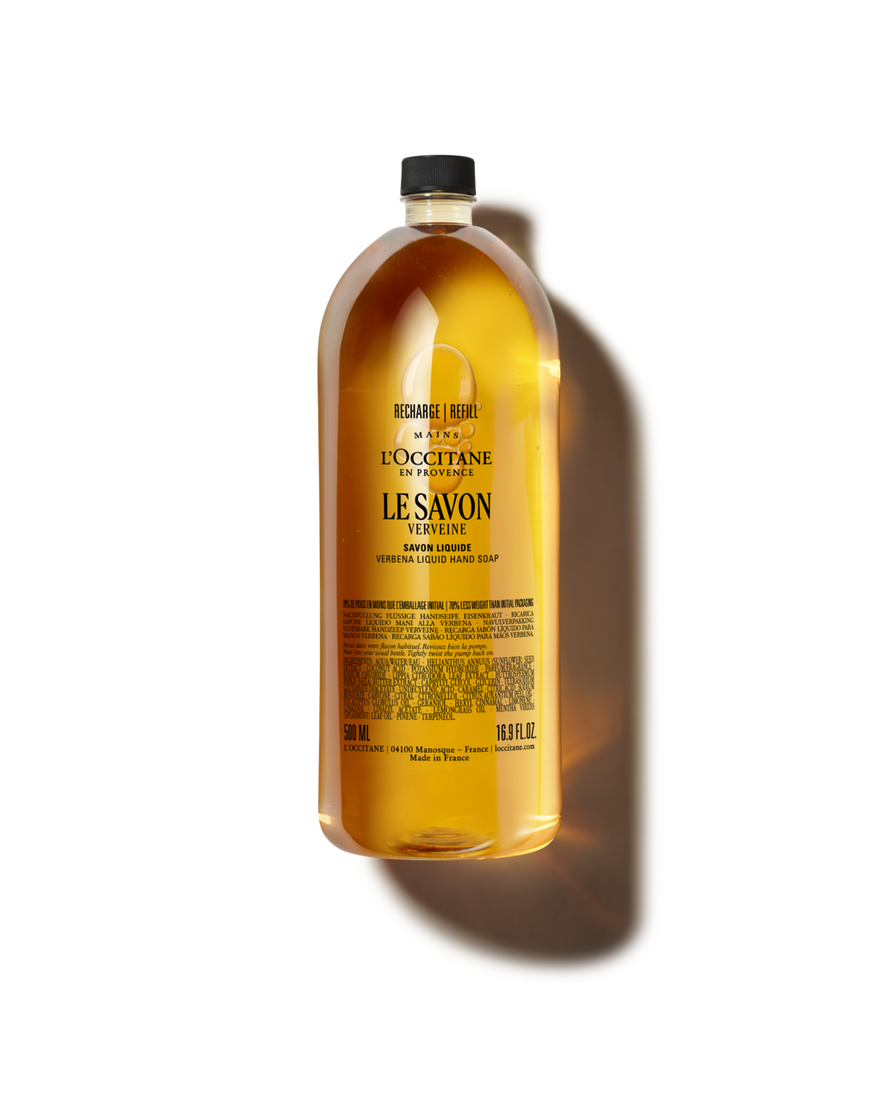 Nachf&uuml;llpackung Fl&uuml;ssigseife f&uuml;r H&auml;nde & K&ouml;rper Verbene 500 ml | L&rsquo;Occitane en Provence