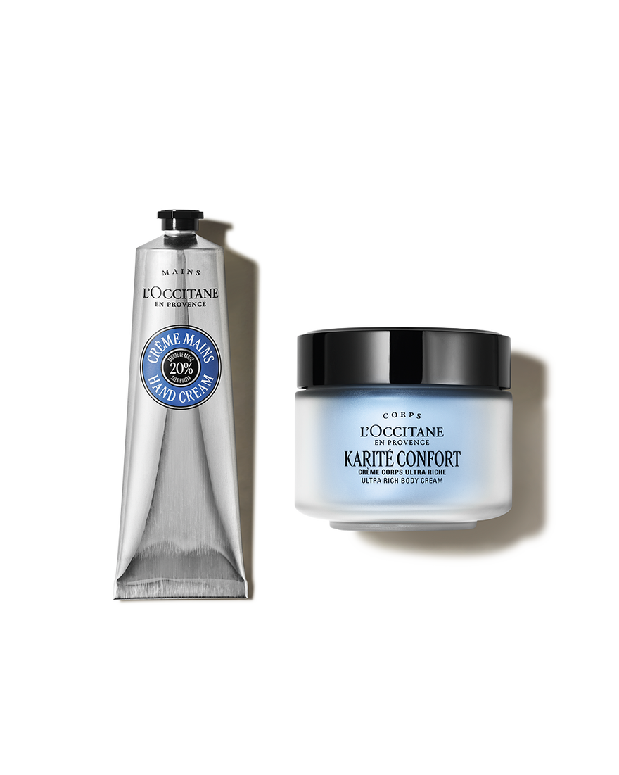 Bildanzeige 1/2 des Produkts Karit&eacute; Duo: Hand- & K&ouml;rpercreme, , RECT