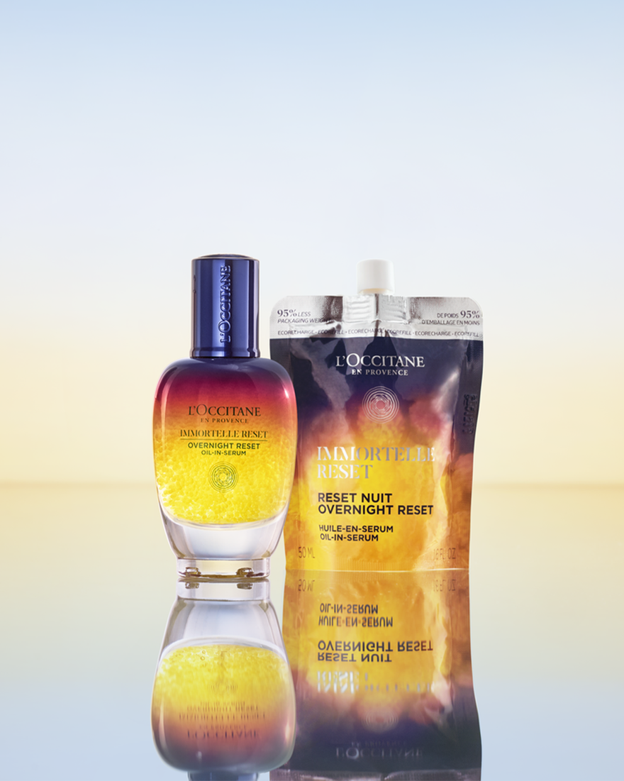Bildanzeige 2/8 des Produkts Nachf&uuml;llpackung Immortelle Overnight Reset &Ouml;l-in-Serum, , RECT