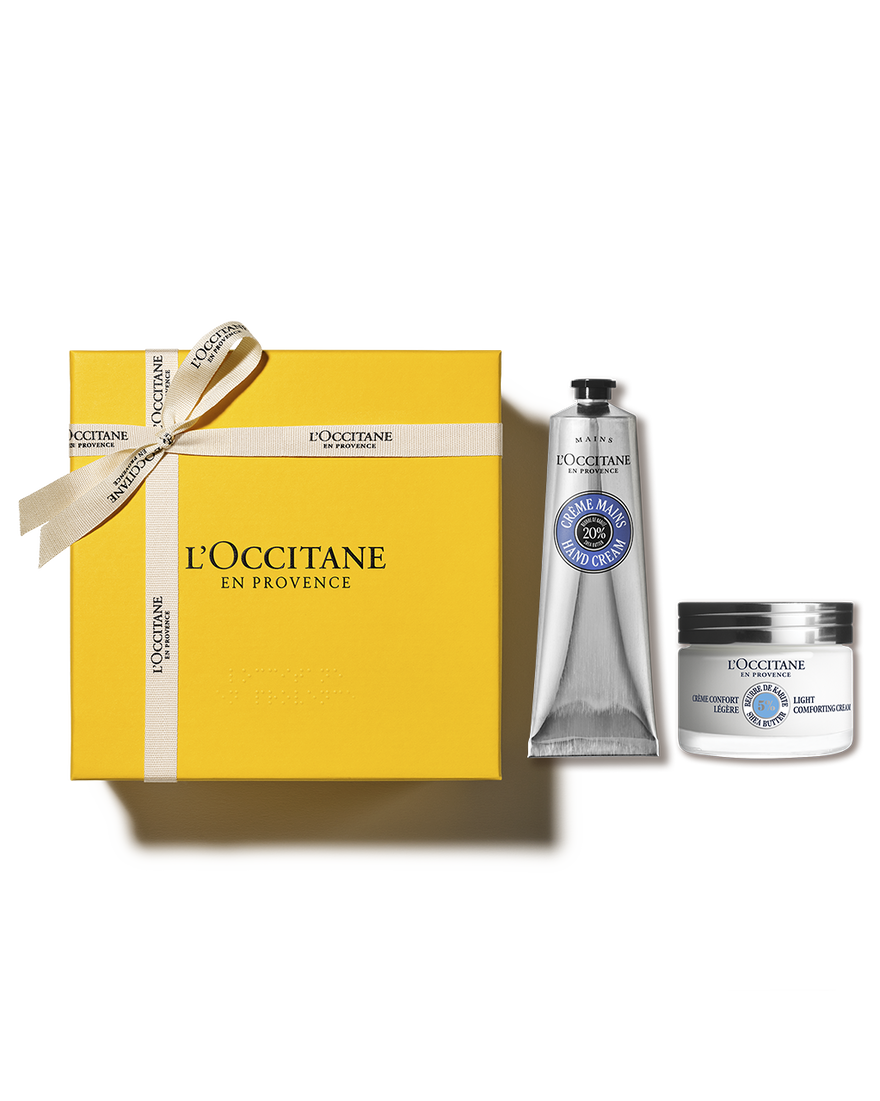 Duo-Geschenkbox Gesicht & H&auml;nde &ndash; Leichte Pflege | L&rsquo;Occitane en Provence