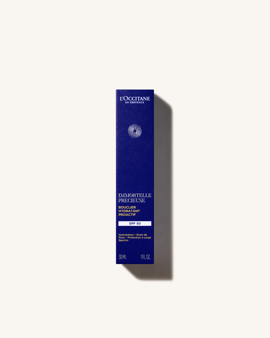 Bildanzeige 3/4 des Produkts Proaktiver Feuchtigkeitsschutz SPF 50 Immortelle Pr&eacute;cieuse, , RECT