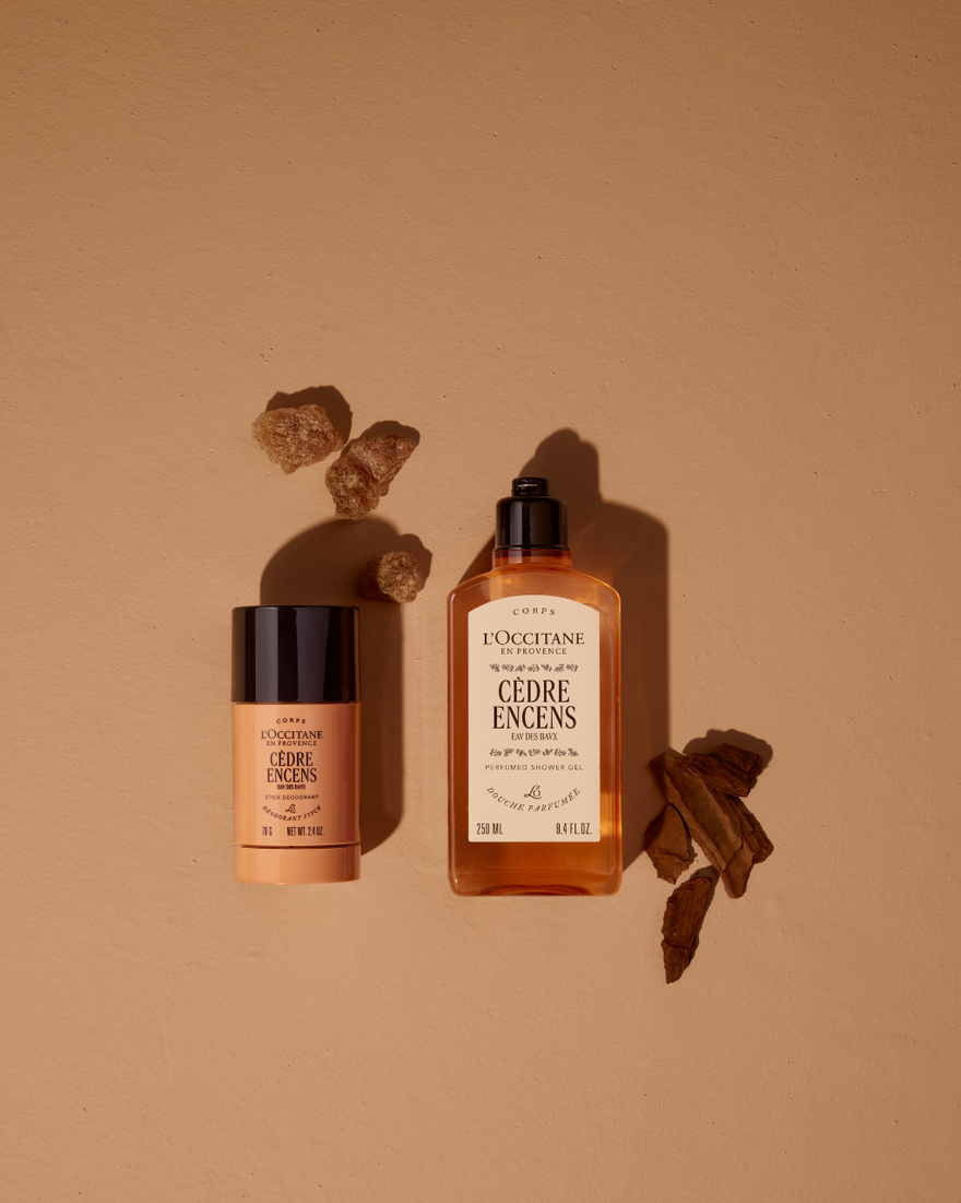 Bildanzeige 2/2 des Produkts Duo Duschgel & Deo-Stick C&egrave;dre Encens, , RECT