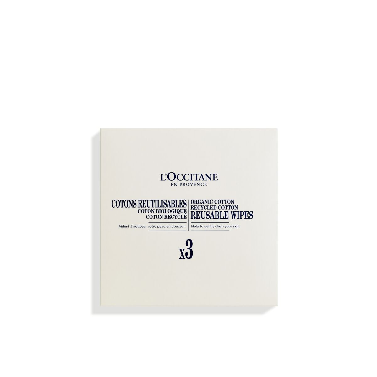 Set mit 3 wiederverwendbaren Wattepads - L'Occitane en Provence