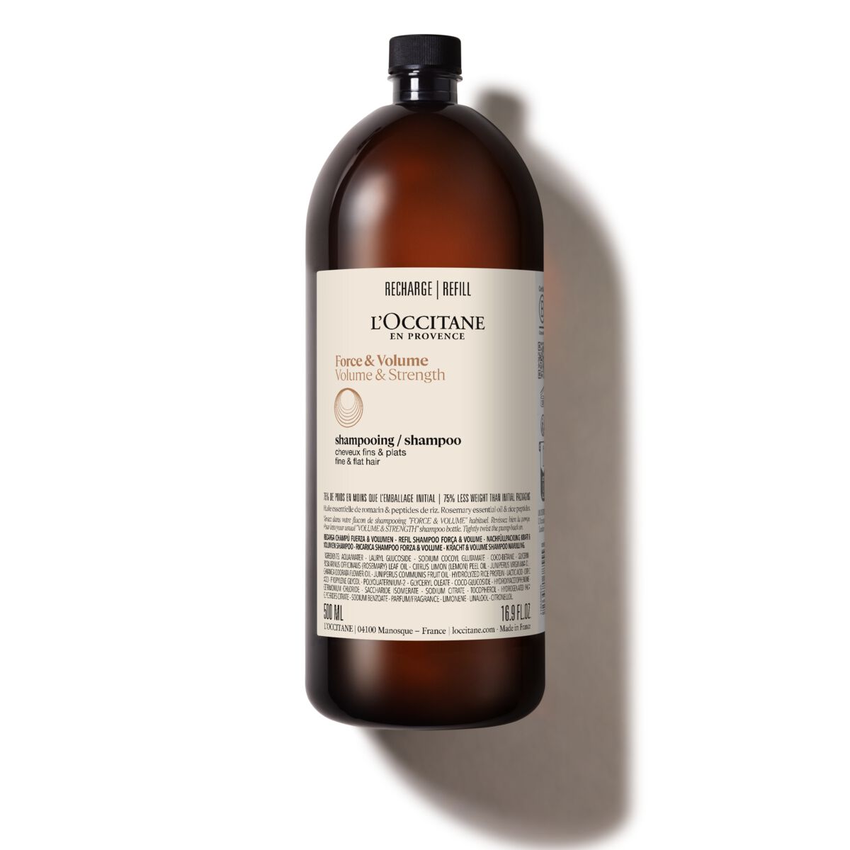 Nachfüllpackung Aromachologie Kraft & Volumen Shampoo 500ml - 500 - L'Occitane en Provence