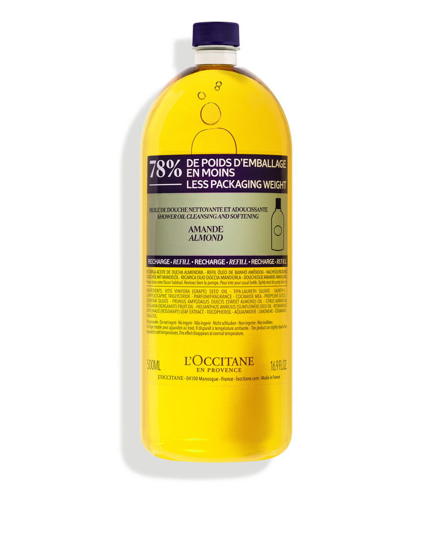Nachf&uuml;llpackung Mandel Dusch&ouml;l 500 ml | L&rsquo;Occitane en Provence