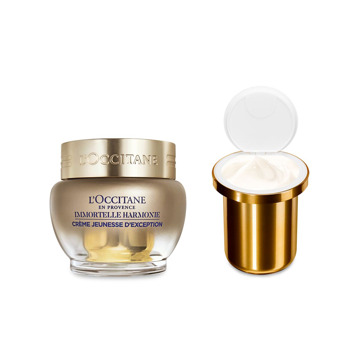 Duo Immortelle Harmonie Gesichtscreme 50ml und Nachfüllpackung - L'Occitane en Provence