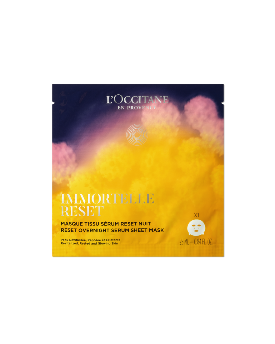 Bildanzeige 1/4 des Produkts Immortelle Overnight Reset &Ouml;l-in-Serum Tuchmaske, , RECT