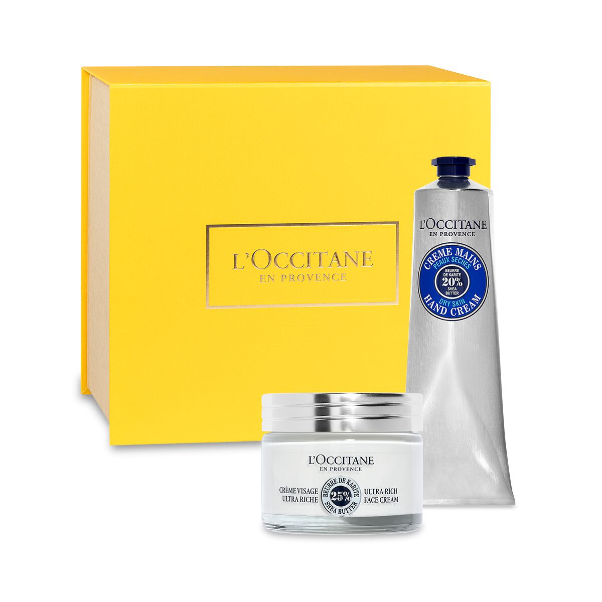 Duo-Geschenkbox für Gesicht und Hände - reichhaltige Pflege - L'Occitane en Provence
