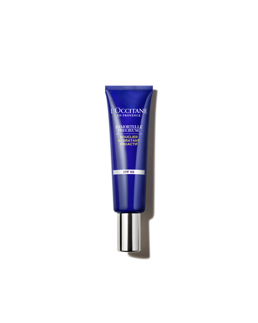 Bildanzeige 1/4 des Produkts Proaktiver Feuchtigkeitsschutz SPF 50 Immortelle Pr&eacute;cieuse, , RECT