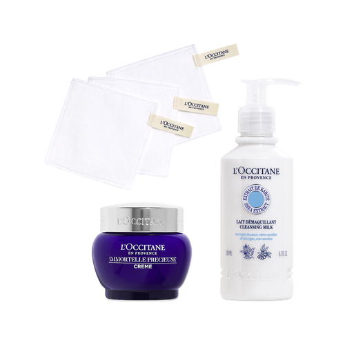 Immortelle Précieuse Gesichtspflege-Set | L'OCCITANE DE