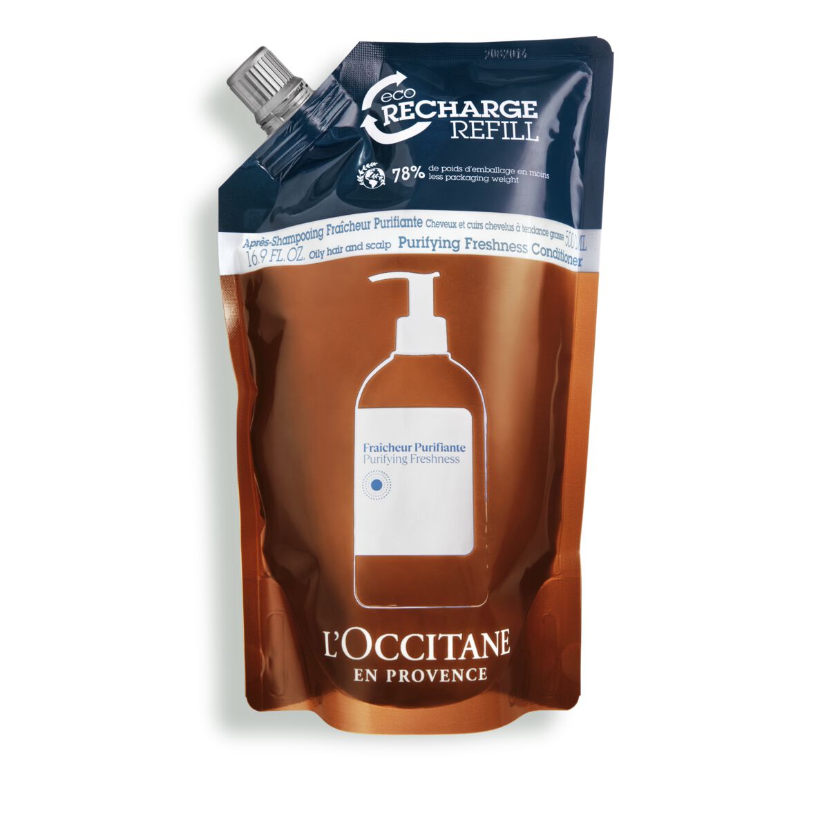 Öko-Nachfüllpackung Aromachologie Pure Frische Conditioner 500ml - 500 - L'Occitane en Provence