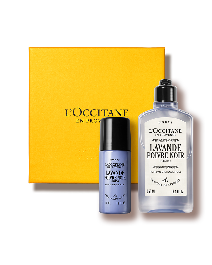 Duo Duschgel & Deo Roll-on Lavande Poivre Noir | L&rsquo;Occitane en Provence