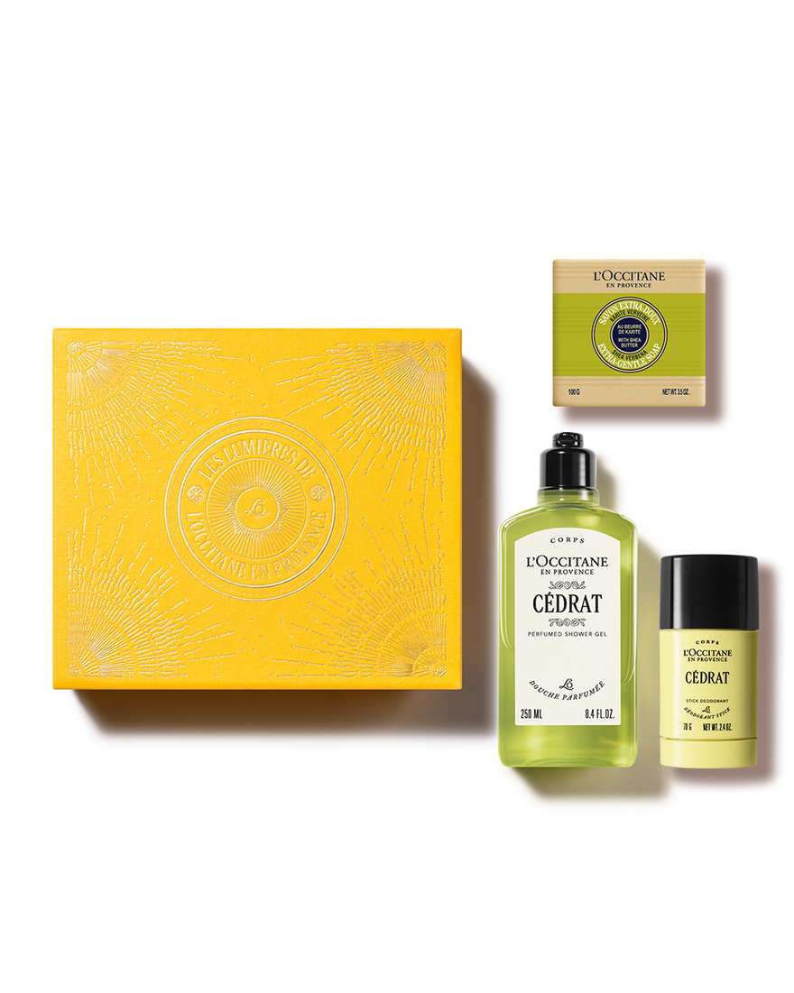 C&eacute;drat K&ouml;rperpflege-Geschenkbox | L&rsquo;Occitane en Provence