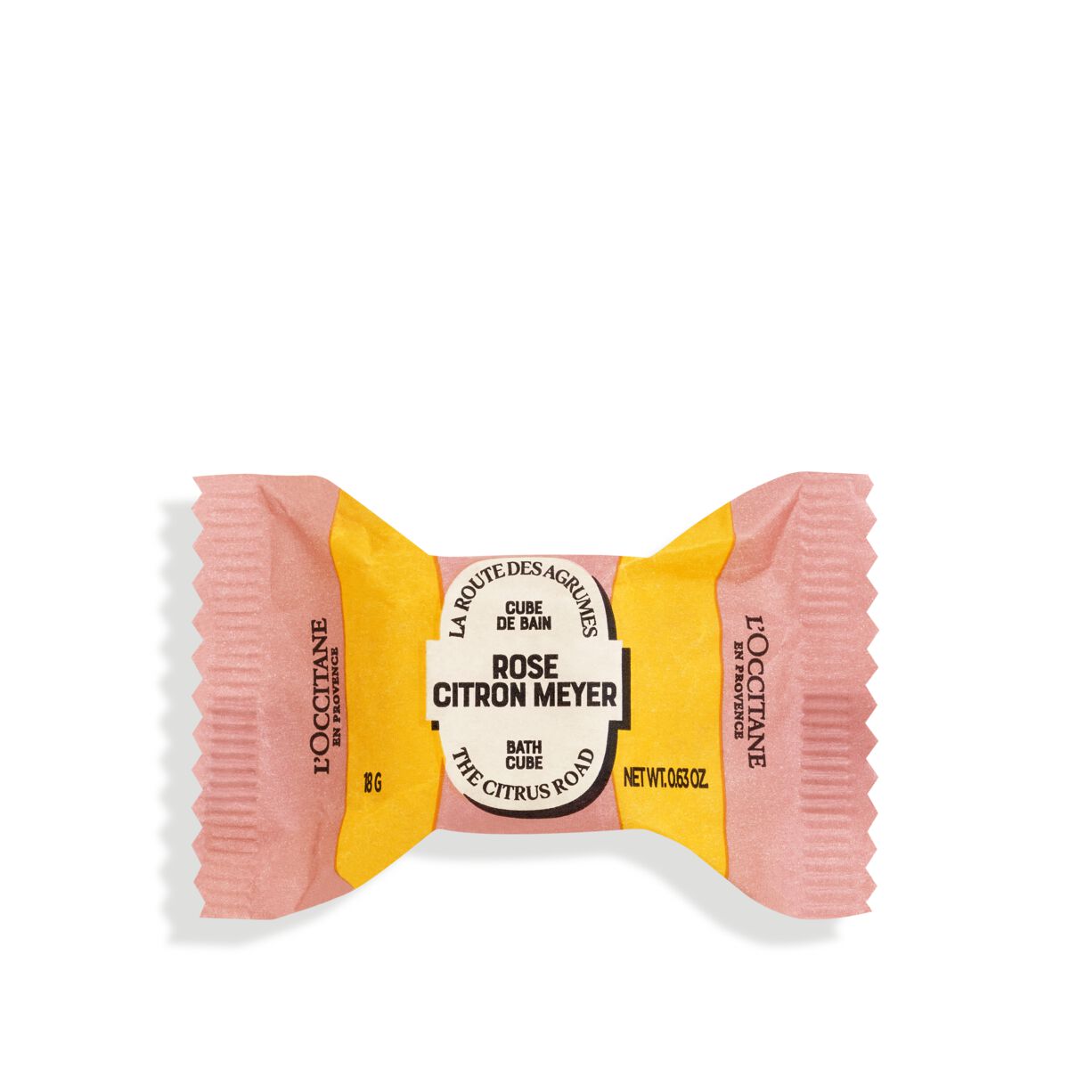 Rose Citron Meyer Bath Cube 18g - 18 - L'Occitane en Provence