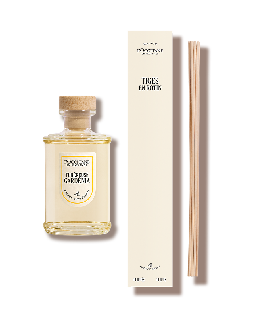 Raumduft-Diffuser Tub&eacute;reuse Gard&eacute;nia | L&rsquo;Occitane en Provence