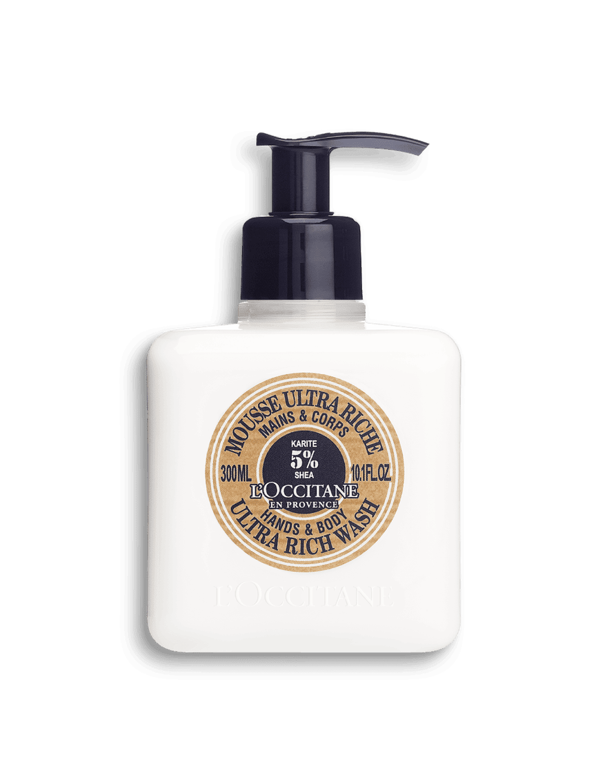 Sheabutter Ultra Riche Hand- & K&ouml;rperwaschlotion 300ml | L&rsquo;Occitane en Provence