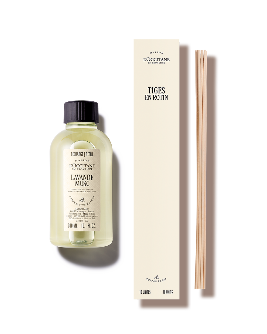 Nachf&uuml;llpackung f&uuml;r Raumduft-Diffuser Lavande Musc | L&rsquo;Occitane en Provence