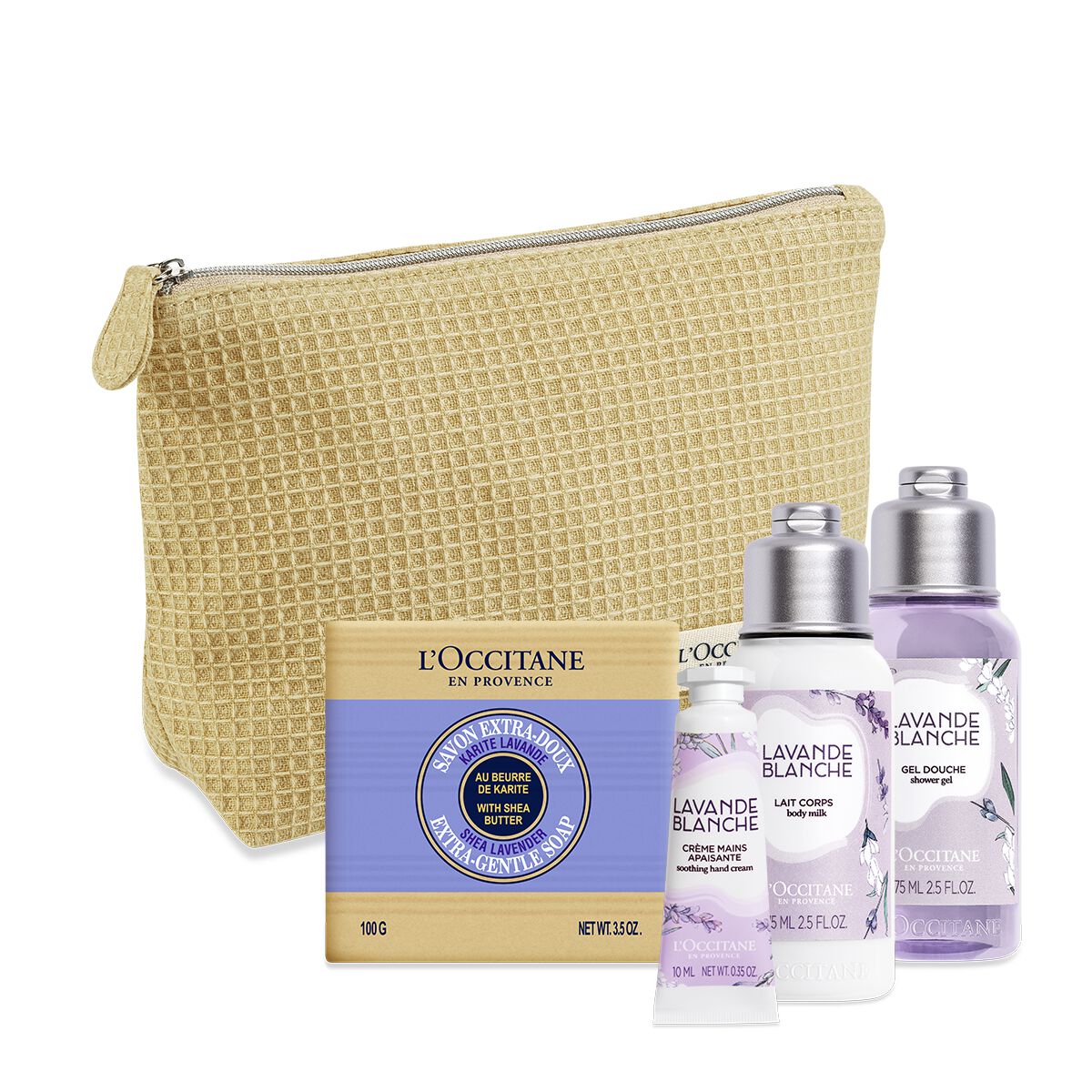 White Lavender Kennenlern-Täschchen - L'Occitane en Provence