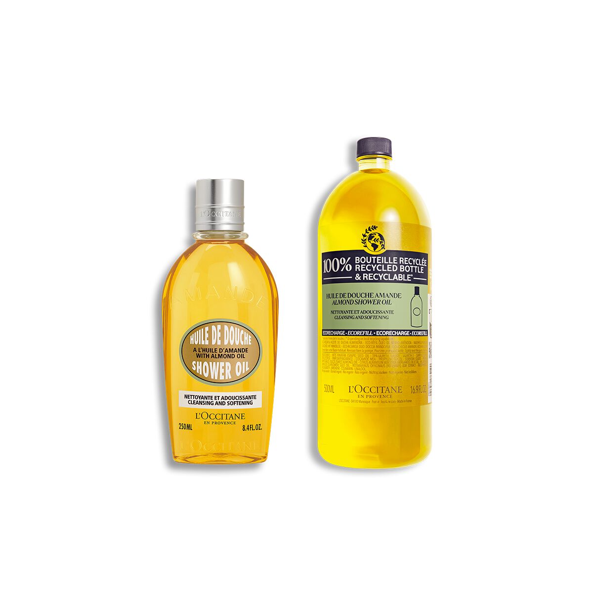 Mandel Duschöl und Öko-Nachfüllpackung - L'Occitane en Provence
