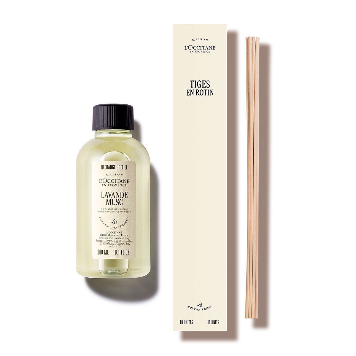 Nachfüllpackung für Raumduft-Diffuser Lavande Musc - L'Occitane en Provence