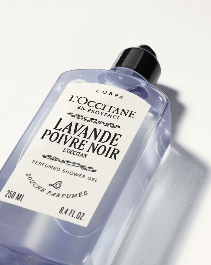 Bildanzeige 2/4 des Produkts Parf&uuml;miertes Duschgel Lavande Poivre Noir (L'Occitan), , RECT