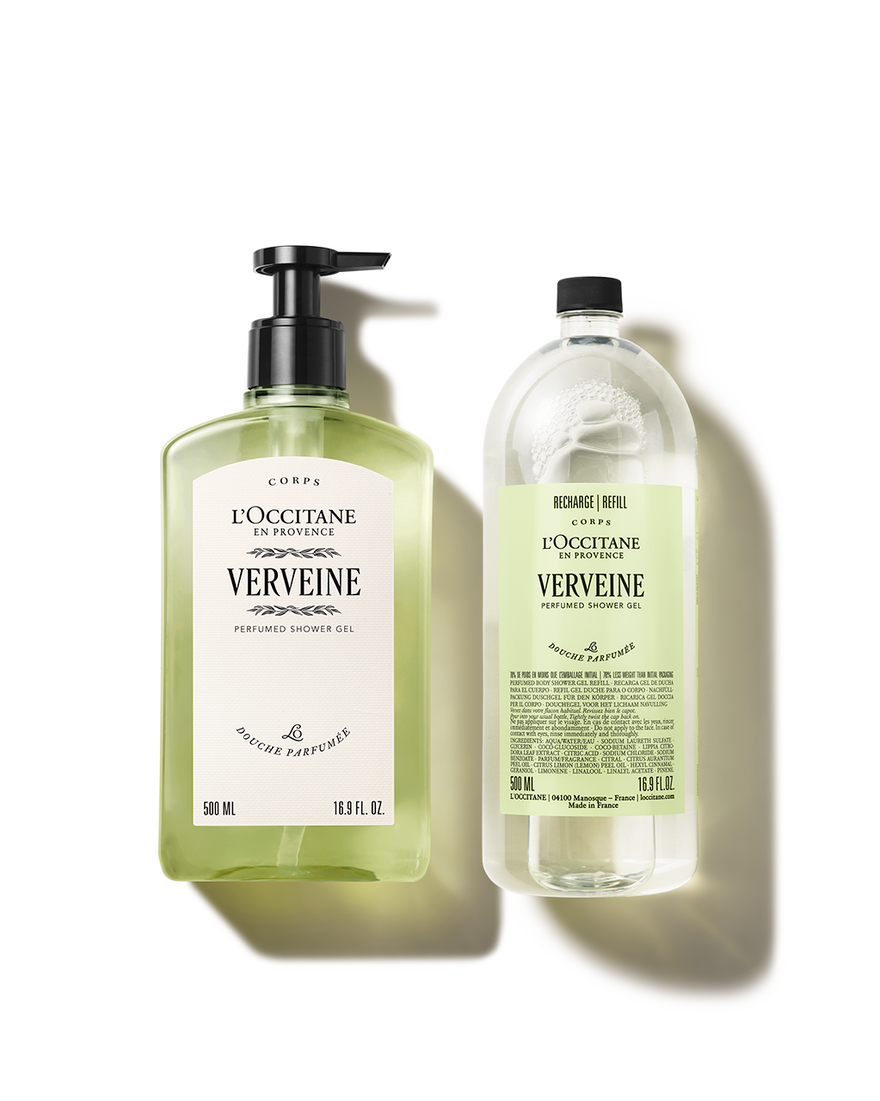 Bildanzeige 1/1 des Produkts Duo Verveine Duschgel und Nachf&uuml;llpackung, , RECT