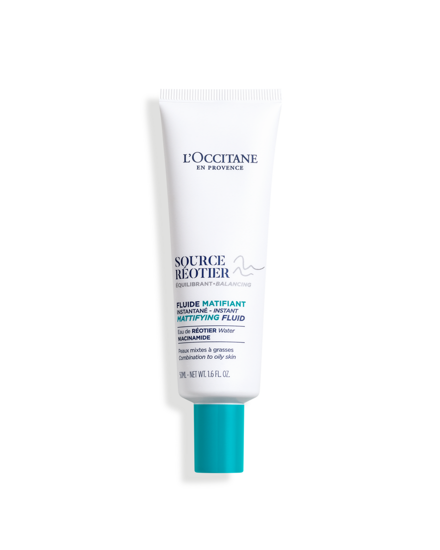 Source R&eacute;otier Mattierendes Fluid 50 ml | L&rsquo;Occitane en Provence