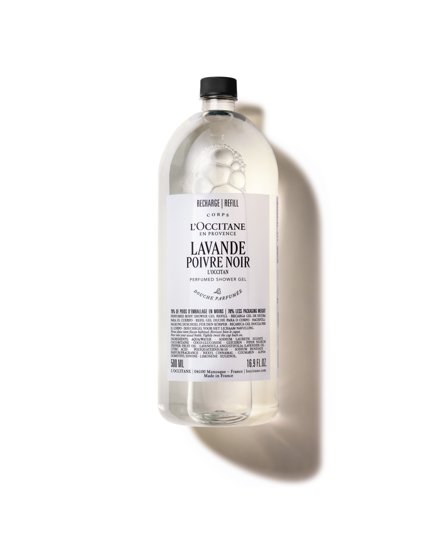 Bildanzeige 1/3 des Produkts Lavande Poivre Noir perfumed shower gel refill , , RECT