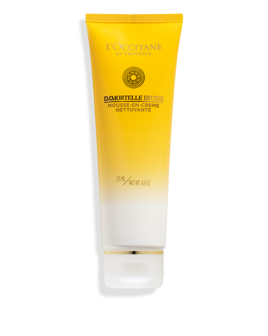 Immortelle Divine Cremiger Reinigungsschaum 125 ml | L&rsquo;Occitane en Provence