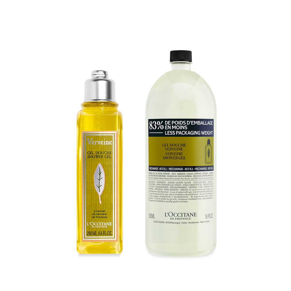 Duo Verbene Duschgel 250ml und Nachfüllpackung - L'Occitane en Provence