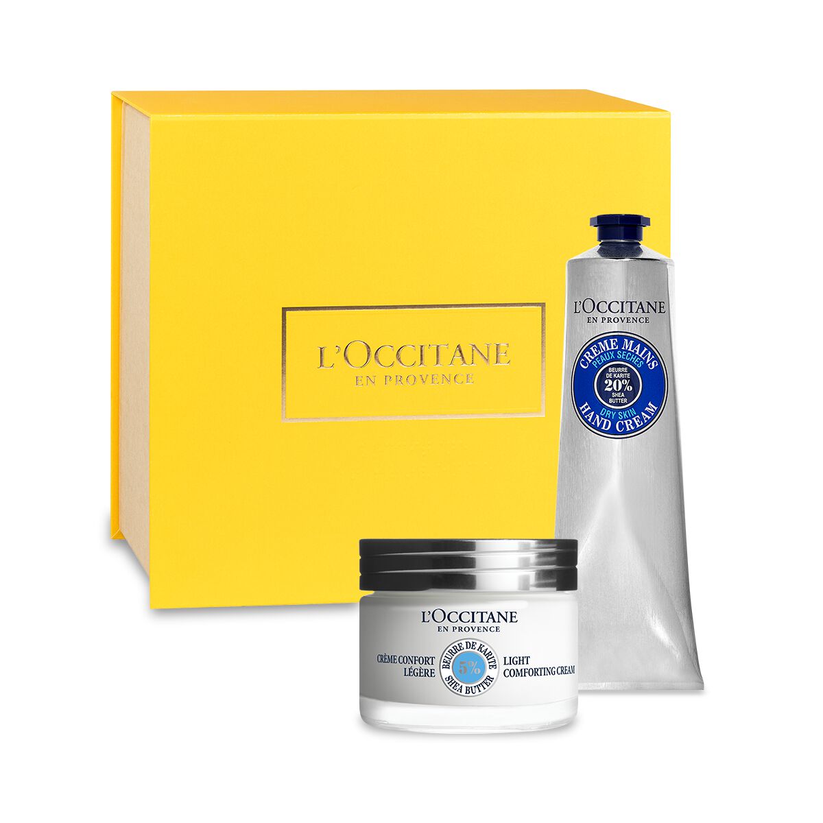 Duo-Geschenkbox für Gesicht und Hände - leichte Pflege - L'Occitane en Provence