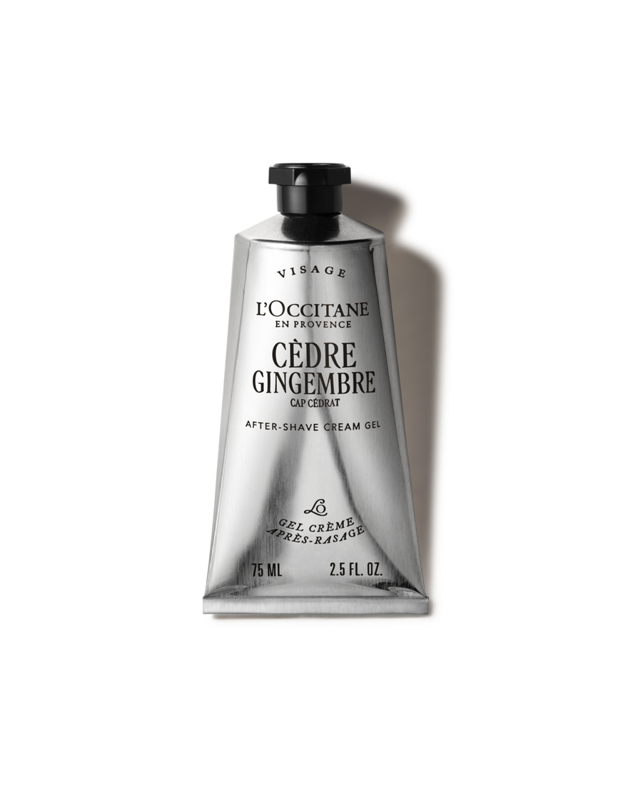 After-Shave Gel-Creme C&egrave;dre Gingembre (Cap C&eacute;drat) 75 ml | L&rsquo;Occitane en Provence