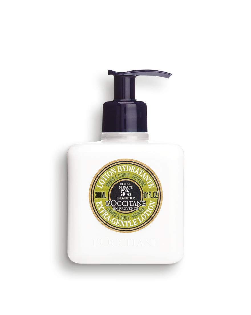 Sheabutter Feuchtigkeitslotion f&uuml;r H&auml;nde & K&ouml;rper Verbene 300 ml | L&rsquo;Occitane en Provence