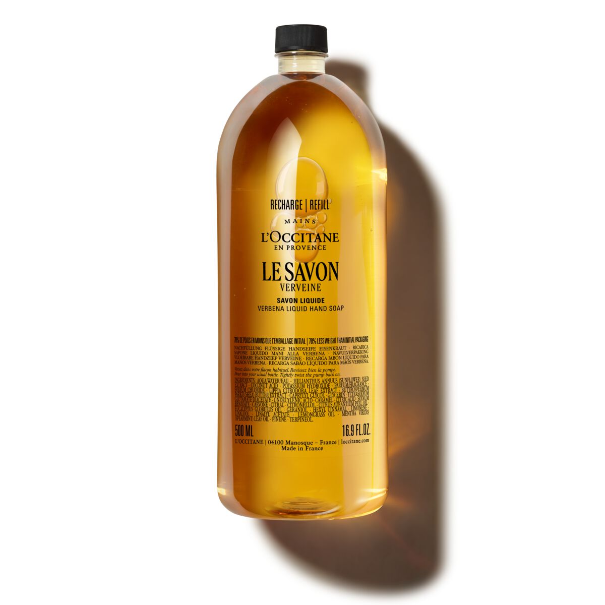Nachfüllpackung Flüssigseife für Hände & Körper Verbene - 500 - L'Occitane en Provence