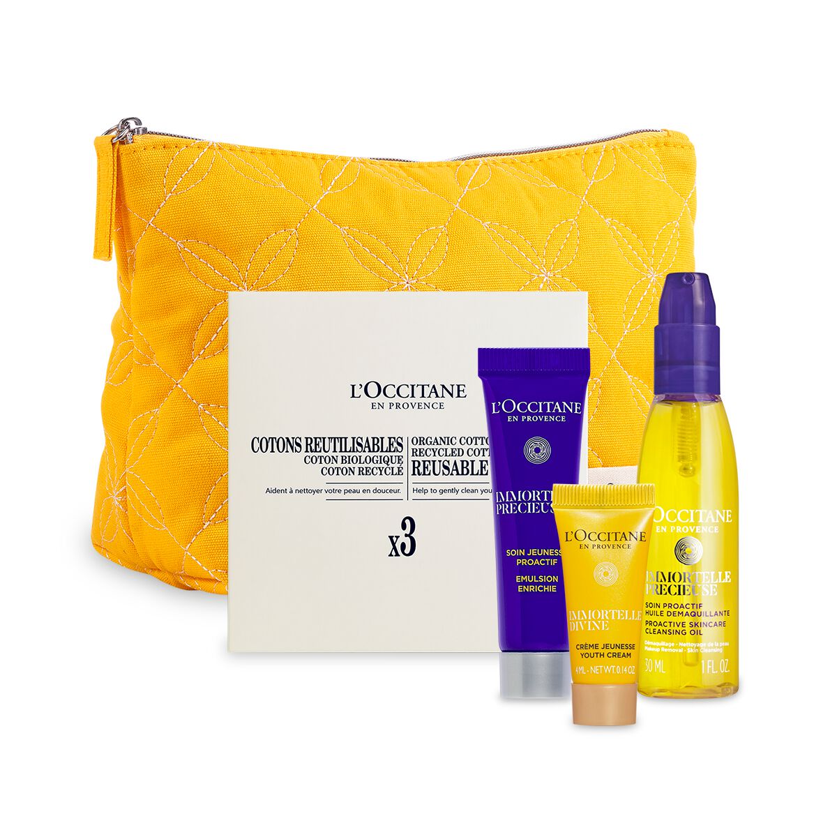 Thumbnail - Immortelle Gesichtspflege-Täschchen - L'Occitane en Provence