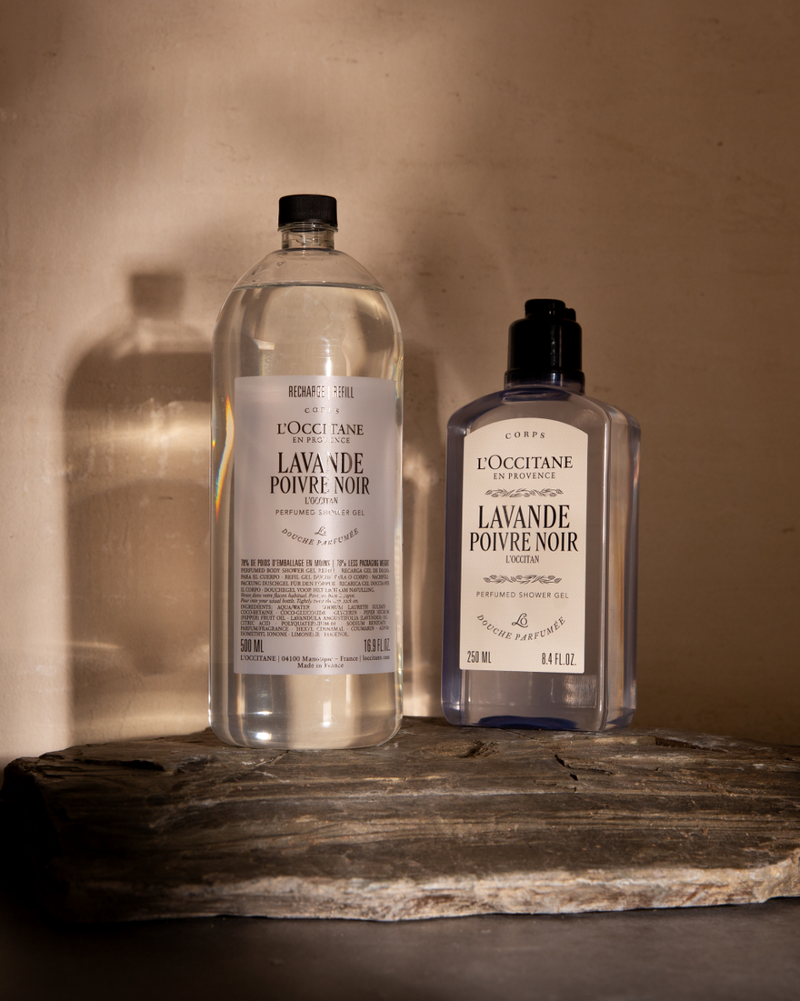 Bildanzeige 2/3 des Produkts Lavande Poivre Noir perfumed shower gel refill , , RECT