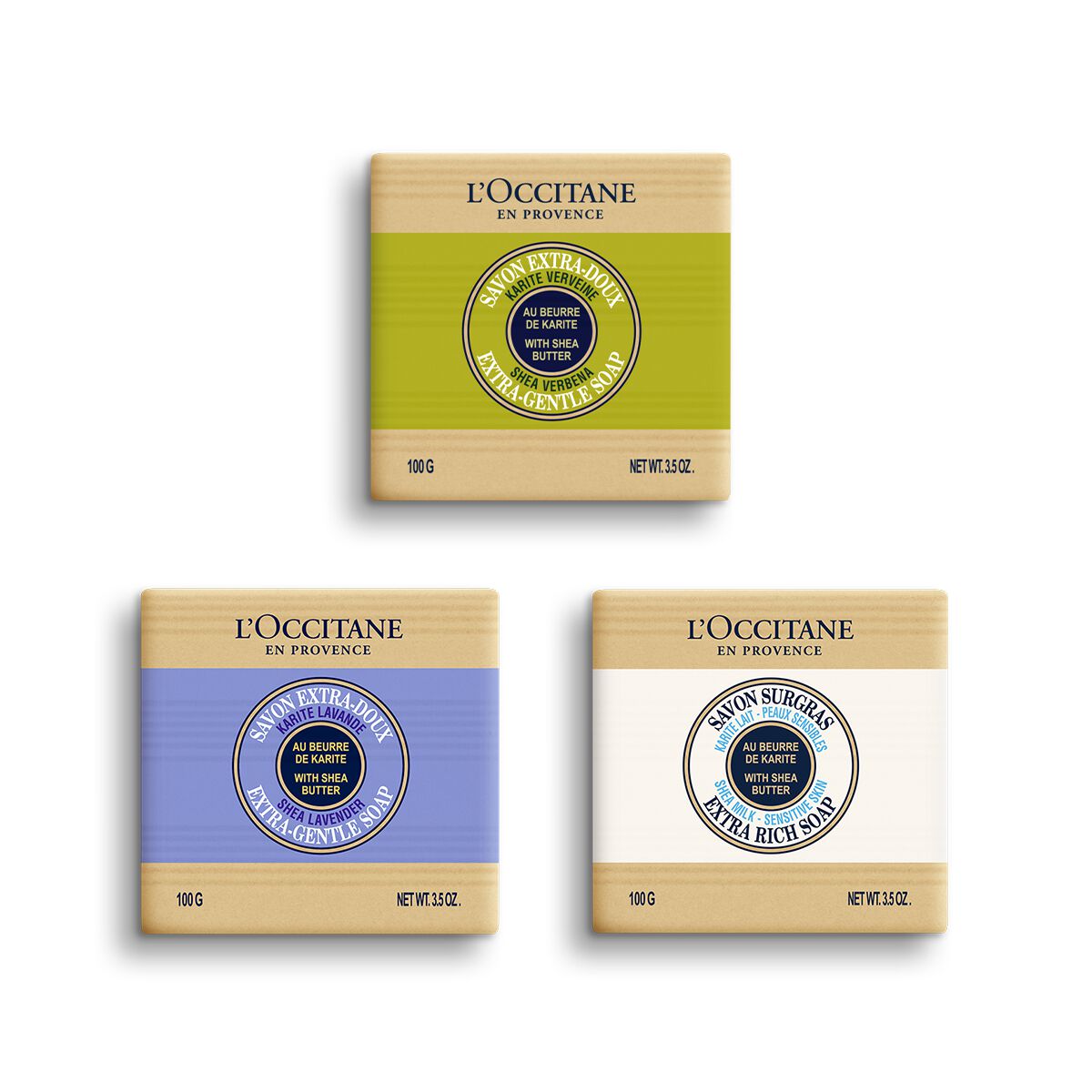 Thumbnail - Sheabutter-Seifen-Trio - L'Occitane en Provence
