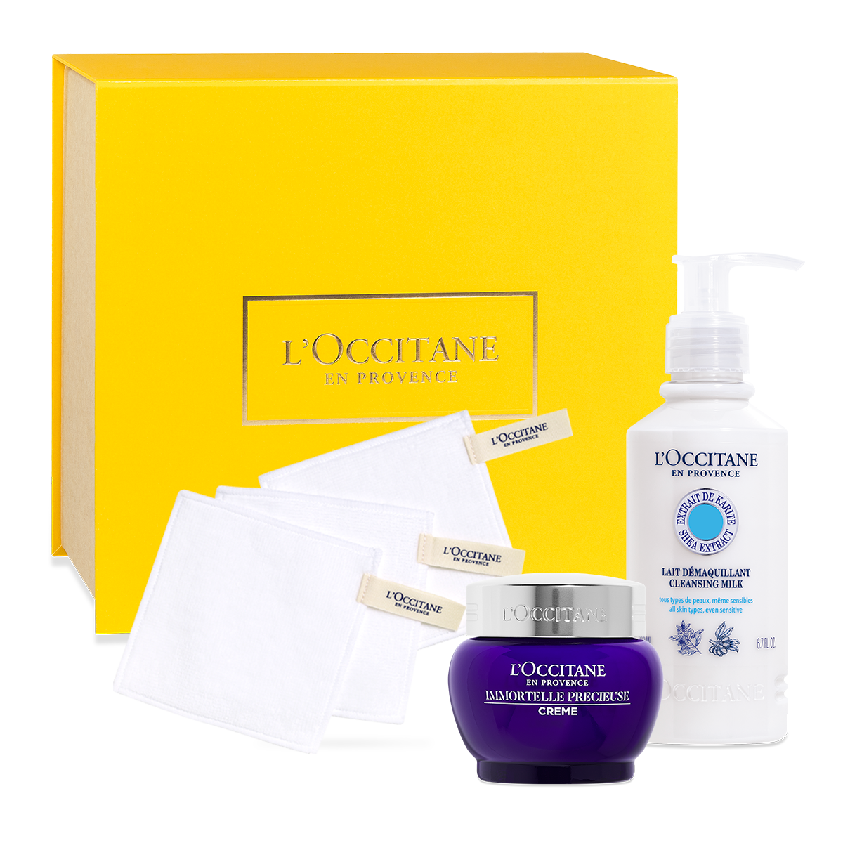 お得セット Immortelle DE L'OCCITANE | Gesichtspflege-Set Précieuse 化粧水・ローション・トナー