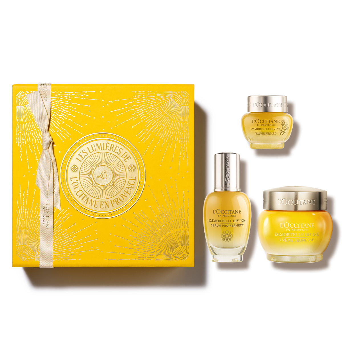 ［最終値下げ］L'Occitane Immortelle Divine セット Immortelle Divine Trilogie Geschenkset | L'OCCITANE DE